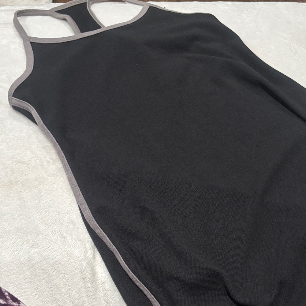 ⭐️ 2/$10 - American Eagle Black Dress with Gray Trim